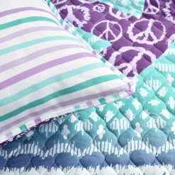 Peace Ombre Reversible Quilt Purple/Blue 4Pc Set Twin-XL Purple/Blue 6 Peace Ombre Reversible Quilt Purple/Blue 4Pc Set Twin-XL Purple/Blue -Bed Linings Sales 2024 01fab8f852fe44579032724968c7f587