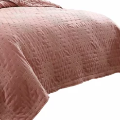 Veria 4 Piece Quilt Set With Polka Dots The Urban Port -Benzara Pink -Bed Linings Sales 2024 03160a2ab6194dce8d25e050aad40fb5