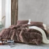 Messy Hair Day - Coma Inducer® Oversized Comforter - Chocolate Taupe Brown