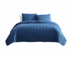 Willow 3 Piece King Quilt Set Slate Slate -Bed Linings Sales 2024 0a3460f1dbd543048d98c5b6cdca920b 1