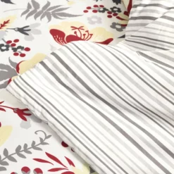 Blooming Garden Reversible Comforter 5-Pc Set Gray/Multi -Bed Linings Sales 2024 10cc92d6166b4392a405c310bbcf6a37