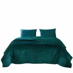 Bann 3 Piece King Quilt Set With Geometric Design, Green-Benzara 7 Bann 3 Piece King Quilt Set With Geometric Design, Green-Benzara -Bed Linings Sales 2024 14bd8bea22144ecbaa3485b62a71b878