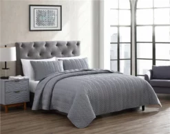 Birch 3 Piece King Quilt Set Gray Gray 9 Birch 3 Piece King Quilt Set Gray Gray -Bed Linings Sales 2024 15670399fb024a25a2a458485bb70ad3