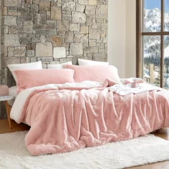 Chunky Bunny - Coma Inducer® Oversized Queen Comforter - Rose Quartz Rose Quartz