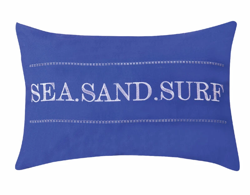 Chic Home Moselle 4 Piece Reversible Quilt Coverlet Set "Sea, Sand, Surf" Theme Embossed Quilted Design Bedding Queen Multi Color 3 Chic Home Moselle 4 Piece Reversible Quilt Coverlet Set "Sea, Sand, Surf" Theme Embossed Quilted Design Bedding Queen Multi Color - Image 3