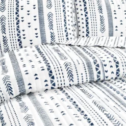 Hygge Stripe Quilt 3Pc Set Navy/White -Bed Linings Sales 2024 18afb7ca52cb46079298f57cc0f906c0