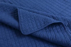 MarCielo 100% Cotton Quilted Throw 50 X 60 Inches Navy -Bed Linings Sales 2024 1f681e9a15f24a7aa78cb250dc4f1ad5