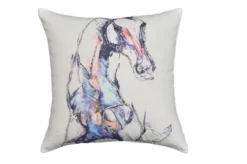 18"x18" White Decorative Pillow