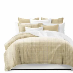 6ix Tailors Fine Linens Bailey Natural Coverlet Set Natural