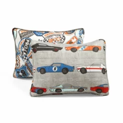 Race Cars Soft Reversible Oversized Quilt 5Pc Set Blue/Orange -Bed Linings Sales 2024 28ee7dde40764cbe994372bbfe3b1656