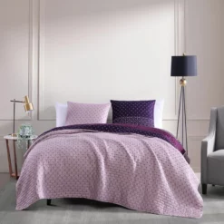 Bebejan Cordon Purple 100% Cotton 230 Thread Count 3-Piece Reversible Quilt Set. Purple 14 Bebejan Cordon Purple 100% Cotton 230 Thread Count 3-Piece Reversible Quilt Set. Purple -Bed Linings Sales 2024 2fc54ea18d254e4f8bd51c2fb2f5495d