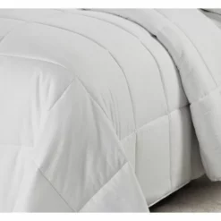 QuikFurn Traditional Microfiber Reversible 3 Piece Comforter Set White -Bed Linings Sales 2024 33b2afb637e44b9b8645c7b71713406c