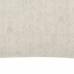 Zima 20 X 36 Lumbar King Pillow Sham With Woven Herringbone Pattern, Beige-Benzara -Bed Linings Sales 2024 360bffcc8e174ee99b5a34b2a55037a8