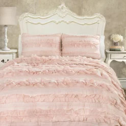 Belle Quilt 3Pc Set Pink Blush -Bed Linings Sales 2024 383a9b9ec9a7421c94400a7cb344821a