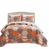 Briley Quilt 3Pc Set Tangerine