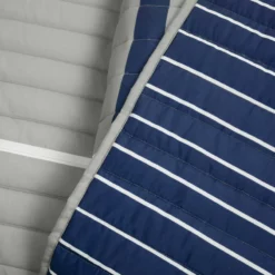 Baseball Game Reversible Oversized Kids Quilt 4Pc Set Gray/Navy -Bed Linings Sales 2024 3f97aa06023b4e2688a7b5ae4f6a372c