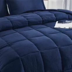 QuikFurn 3 Piece Microfiber Reversible Comforter Set Navy,Blue 8 QuikFurn 3 Piece Microfiber Reversible Comforter Set Navy,Blue -Bed Linings Sales 2024 400399a34d964866aed79e22ccff6bbe