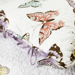 Flutter Butterfly Oversized Quilt 2Pc Set Lilac -Bed Linings Sales 2024 41f2e8aef2244ba0ab45104615d14b5b