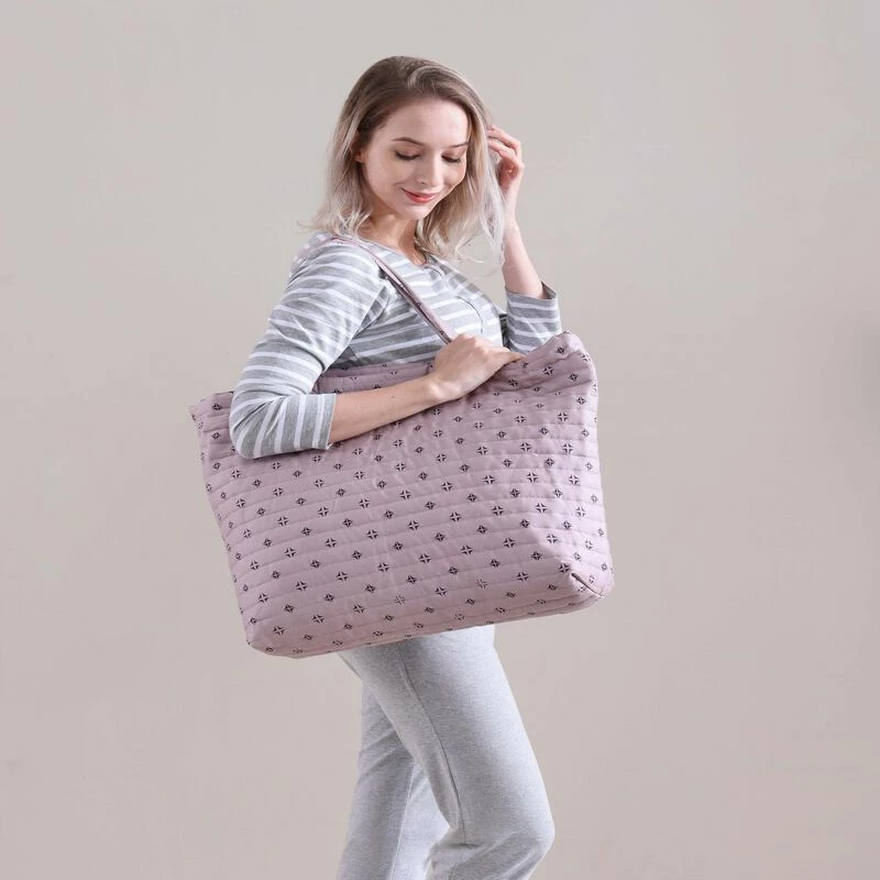 Bebejan Cordon Purple 100% Cotton 230 Thread Count 3-Piece Reversible Quilt Set. Purple 9 Bebejan Cordon Purple 100% Cotton 230 Thread Count 3-Piece Reversible Quilt Set. Purple - Image 9