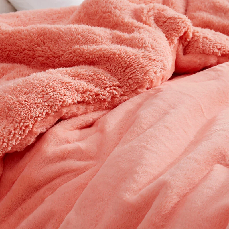 Chunky Bunny X Original - Coma Inducer® Oversized Comforter Set - Peach Nectar Peach Nectar 3 Chunky Bunny X Original - Coma Inducer® Oversized Comforter Set - Peach Nectar Peach Nectar - Image 3