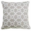 20"x20" Decorative Accent Throw Pillow With Geo Texture