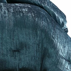 7 Piece King Comforter Set With Shimmering Appeal, Blue-Benzara -Bed Linings Sales 2024 6647490c42634fbe91161984d263916f