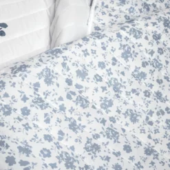 Mirabelle Watercolor Floral Reversible Quilt 3Pc Set Blue/Coral -Bed Linings Sales 2024 6f5cc02a53dd419d80cf8d3750bc86a5