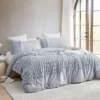 Sorry Not Sorry Again - Coma Inducer® Oversized Comforter - Cloud Gray Gray