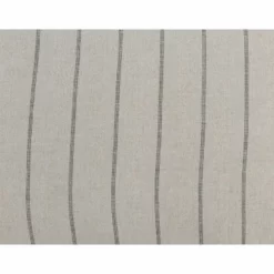 Tara 26 Inch Linen Standard Pillow Sham, Stone Washed, Stripe Design-Benzara Beige -Bed Linings Sales 2024 7acfabbfff134bc1bd1f5d25b78a1fd1