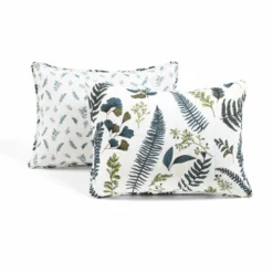 Devonia Allover Reversible Oversized Cotton Quilt 3Pc Set White/Green -Bed Linings Sales 2024 807ab839afd44e7aa99c8684b3d2b285