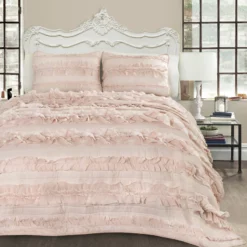 Belle Quilt 3Pc Set Pink Blush -Bed Linings Sales 2024 80dc5cb0c7a5408c8a7280d9da93cf7f