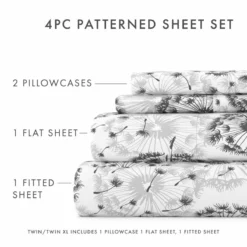 Garden Farmhouse Prints Soft Bed Sheet Set Make A Wish Light Gray 17 Garden Farmhouse Prints Soft Bed Sheet Set Make A Wish Light Gray -Bed Linings Sales 2024 85ba75a192a94904a91e57986fcf4ae2