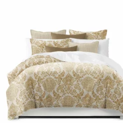6ix Tailors Fine Linens Madagascar Ivory Coverlet Set Ivory