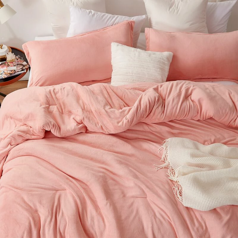 Git Cozy - Coma Inducer® Oversized Comforter - Charlotte Peach Peach 2 Git Cozy - Coma Inducer® Oversized Comforter - Charlotte Peach Peach - Image 2