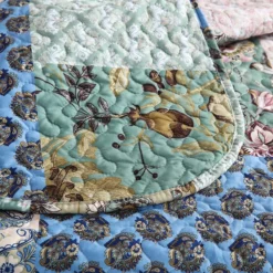 MarCielo 3 Piece Printed Quilt Bedspread Set Bedding Coverlet Set King Size B026 Blue -Bed Linings Sales 2024 8ec1e60ab1d84b819c7fd9a8df553657