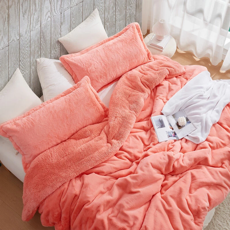 Chunky Bunny X Original - Coma Inducer® Oversized Comforter Set - Peach Nectar Peach Nectar 2 Chunky Bunny X Original - Coma Inducer® Oversized Comforter Set - Peach Nectar Peach Nectar - Image 2