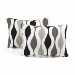 Mid Century Geo Quilt 3Pc Set Black/Gray -Bed Linings Sales 2024 9c68bbedfdc547338cbab0997b96712e