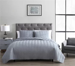 Birch 3 Piece Queen Quilt Set Gray Gray -Bed Linings Sales 2024 9dbe9274e0aa4d9989ed1de254cf7378 1
