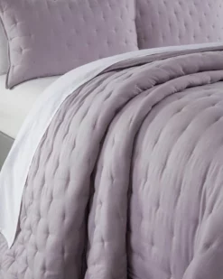Chic Home Chyle Tufted Cross Stitched Design Bed In A Bag Quilt Set Lavender -Bed Linings Sales 2024 9f6528487ff84e26ac02315ae1558a45