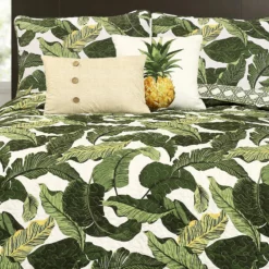 Tropical Paradise Quilt 5Pc Set Green -Bed Linings Sales 2024 9f72197b4cbe482abc93d010dad0f03f