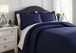 Raleda King Coverlet Set Navy 5 Raleda King Coverlet Set Navy -Bed Linings Sales 2024 ASHDS Q497003Q 03
