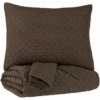 Ryter Coverlet Set Brown