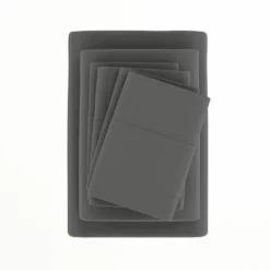 6 Piece Essential Solid Colors Bed Set - Fitted Sheet, Flat Sheet, Extra Pillowcase(s) Gray 13 6 Piece Essential Solid Colors Bed Set - Fitted Sheet, Flat Sheet, Extra Pillowcase(s) Gray -Bed Linings Sales 2024 a0f43edc40114e74907567f0a963dfb3