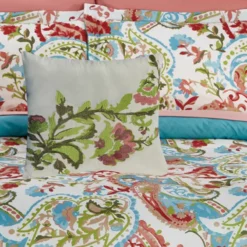Caen 8 Piece Printed Reversible Comforter Set The Urban Port, Multicolor-Benzara Multicolor -Bed Linings Sales 2024 a3023de899b7414b84b9391c0e191dbe