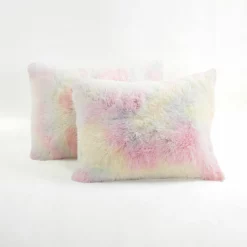 Emma Cozy Ultra Soft Rainbow Faux Fur Kids Back To Campus Comforter 3-Pc Set Rainbow -Bed Linings Sales 2024 a599b5eee5ae466780f592298f5279a0