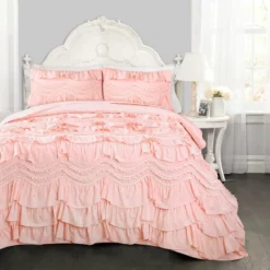 Kemmy Quilt 2Pc Set Peachy Pink