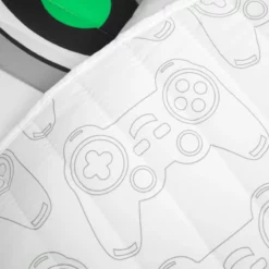 Video Games Reversible Oversized Quilt 4Pc Set White -Bed Linings Sales 2024 ac6092f7c6264503b5bcd0003e006936