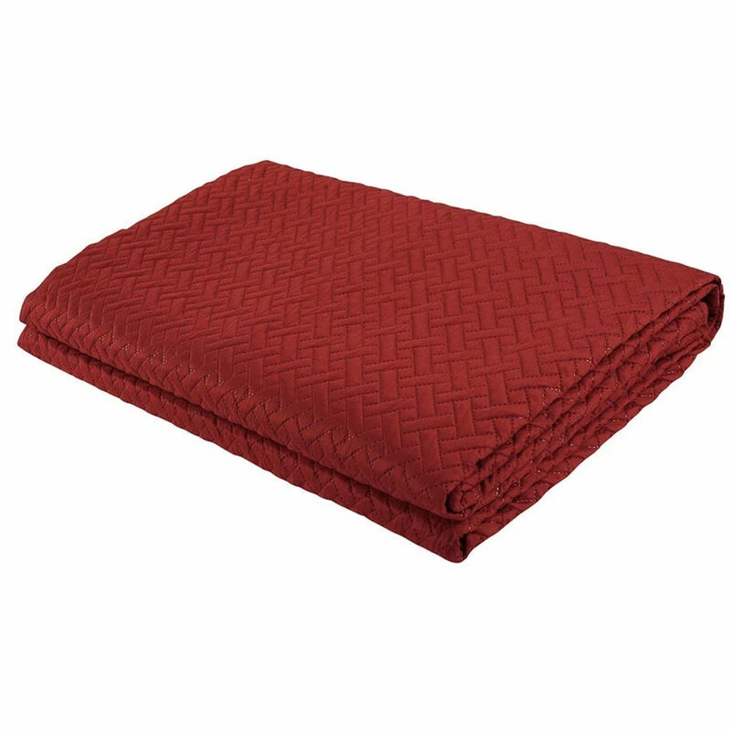 Legacy Decor 3 PCS Squared Stitched Pinsonic Reversible Lightweight All Season Bedspread Quilt Coverlet Oversized, Queen Size, Navy Color Brick 6 Legacy Decor 3 PCS Squared Stitched Pinsonic Reversible Lightweight All Season Bedspread Quilt Coverlet Oversized, Queen Size, Navy Color Brick - Image 6