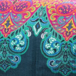 Boho Chic Reversible Oversized Cotton Quilt 3Pc Set Turquoise/Navy -Bed Linings Sales 2024 cb25dd53f64a4de7a09c14df7dfe9ff7