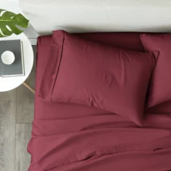 2-Pack Pillowcases Wrinkle-Free Bedding Essentials Burgundy -Bed Linings Sales 2024 d2656b3866b844779d0cbf17a94cef4f